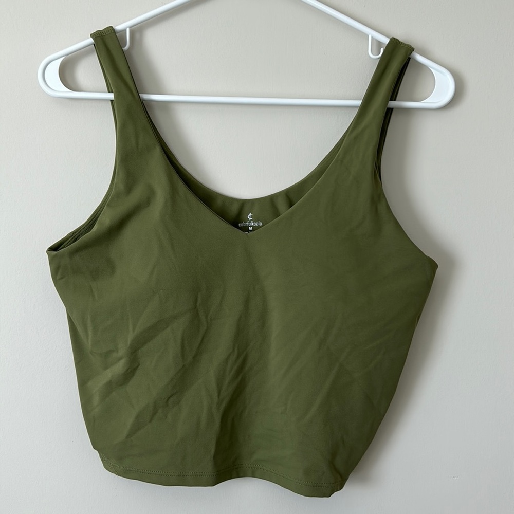 Longline sports bra